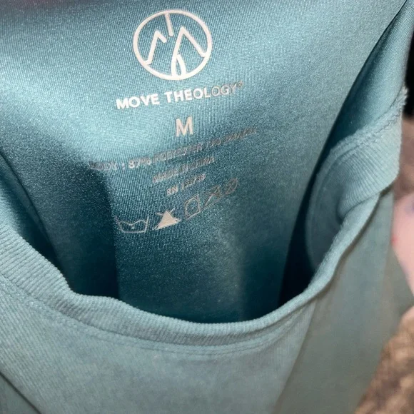 Women's Muscle Tee in Teal by [Brand] - Picture 5 of 5